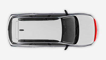 PPF fólie na kapotu Outback