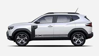 Pruh na bok s logem Dacia