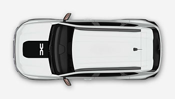 Polep na kapotu s logem Dacia