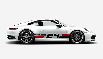 Sportovní polepy na boky auta